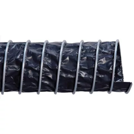 60 mm Vezetőképes vegyszer- és oldószerálló flexibilis elszívótömlő (Ventiflon 250 AS)