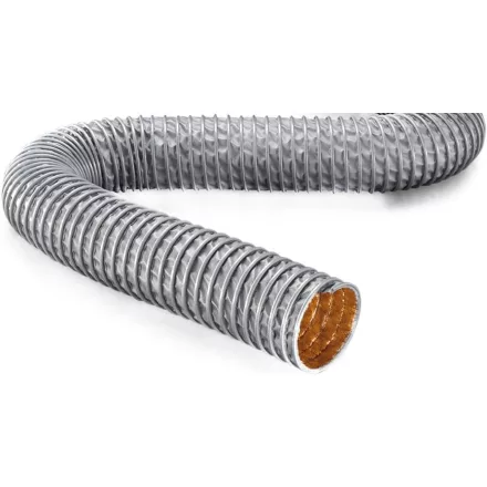 080/1mm/Acélsp. CP Kapton 476 / CLIP Hőálló elszívótömlő / 2,1 MVO