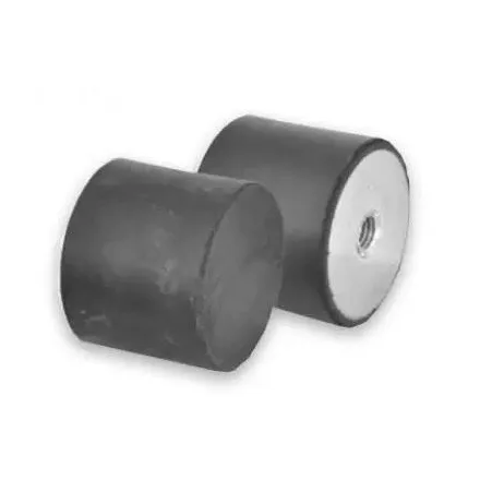 125 / 125 - M12x12 / 5-ös típusú gumibak / Gumi kem = 55 Shore-A / Csavar = ST37