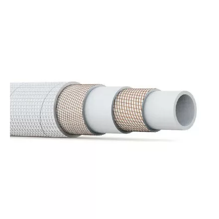 19/32mm/Üvegszövet / Gumi forróvíztömlő / 20 bar