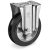 Kerék / Átmérő = 200 mm / Golyóscsapágyas / Fixtalpas kivitelű / Beépítési mag = 240 mm / Teherbírás = 300 kg