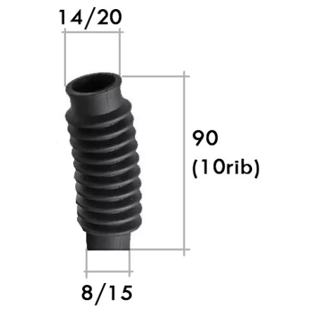 Wartburg kézifék porvédő / W44