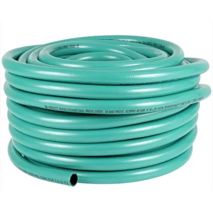 08/10mm/Zöld / Élelmiszeripari poliuretán préslégtömlő / 20 bar