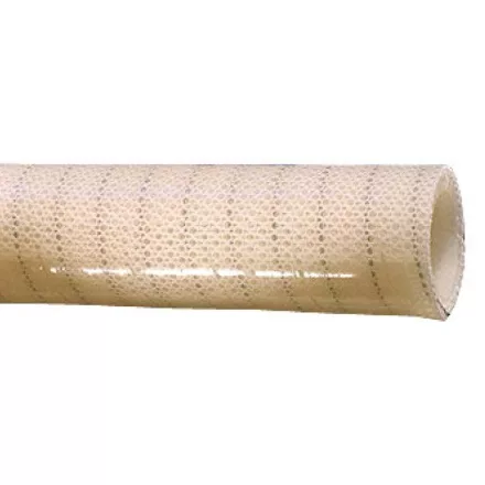 50 mm Acélspirál és szövetbetét erősítésű szilikontömlő (Spiraflex)