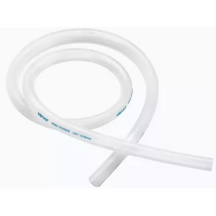 05/10mm/Átlátszó VENA TECHNOSIL / Szilikon szöveterősítéses tömlő / 11,7 bar
