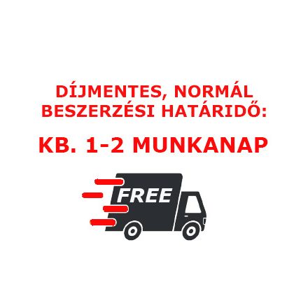 Beszerzési határidő: kb. 1-2 munkanap