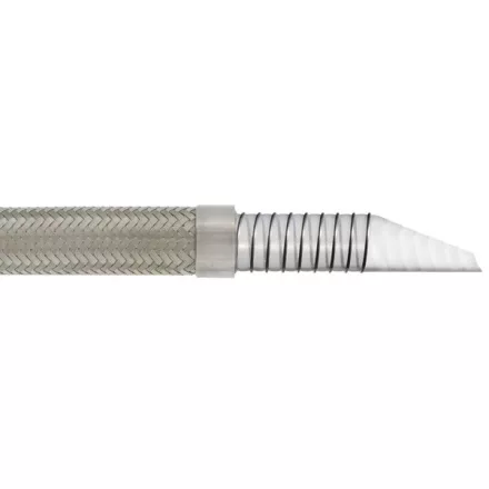 11,5 mm Rendkívül flexibilis, belül sima teflontömlő (FLOW-SM)