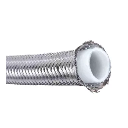 13/18mm/Dupla acélfonat / Teflon tömlő - sima falú / 185 bar