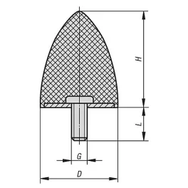 KP-D típusú gumibakok