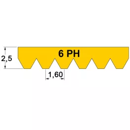 6 PH-s szíjak