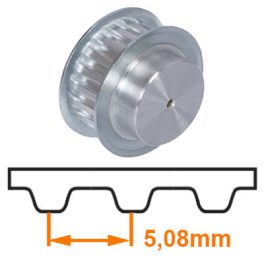 XL profile pre-bored timing belt pulleys