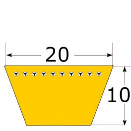Fűnyíró variátor szíjak