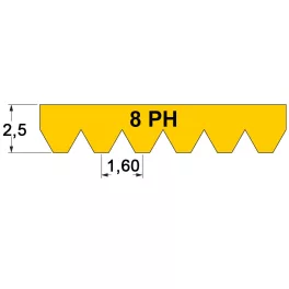 8 PH-s szíjak