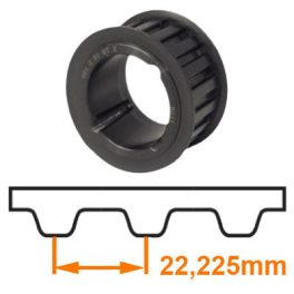 XH profile taper bush timing belt pulleys