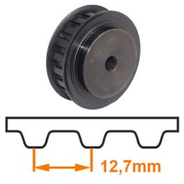H profile pre-bored timing belt pulleys
