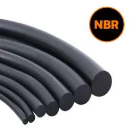 Tömör NBR kör keresztmetszetű gumizsinórok