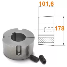 TB 5040 típusú szorítóhüvelyek