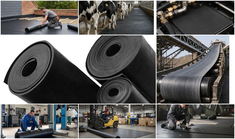 Gumilemezek típusai: SBR, NBR és EPDM – melyiket válasszuk?